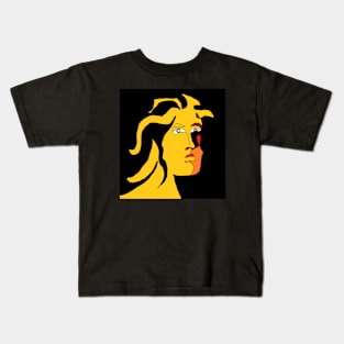 artist in thought Kids T-Shirt